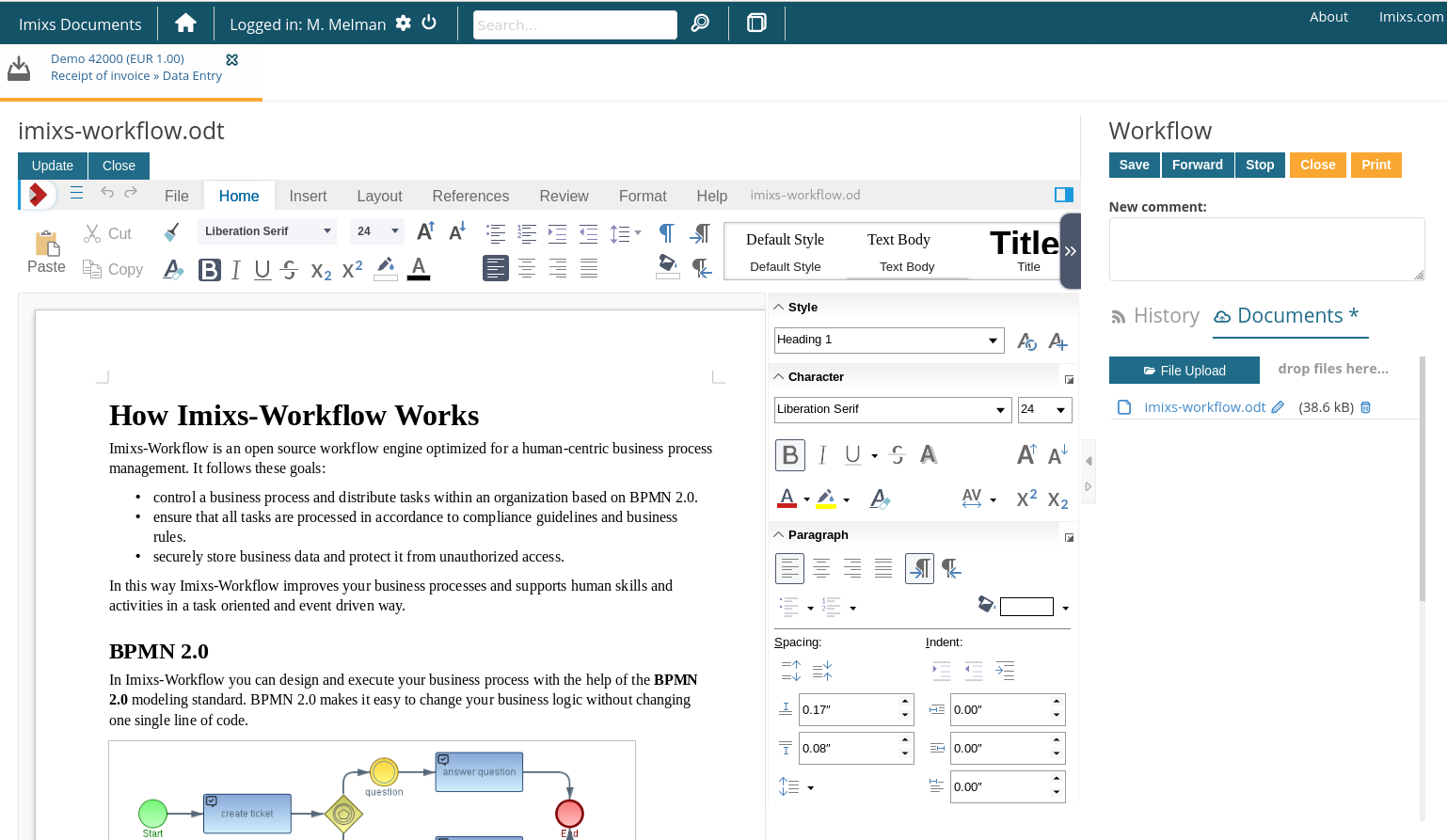 Imixs Office Workflow - Documentation – The WOPI Protocoll